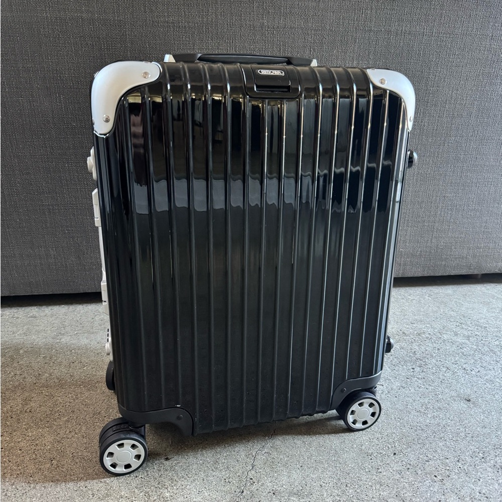 RIMOWA Black Suitcase